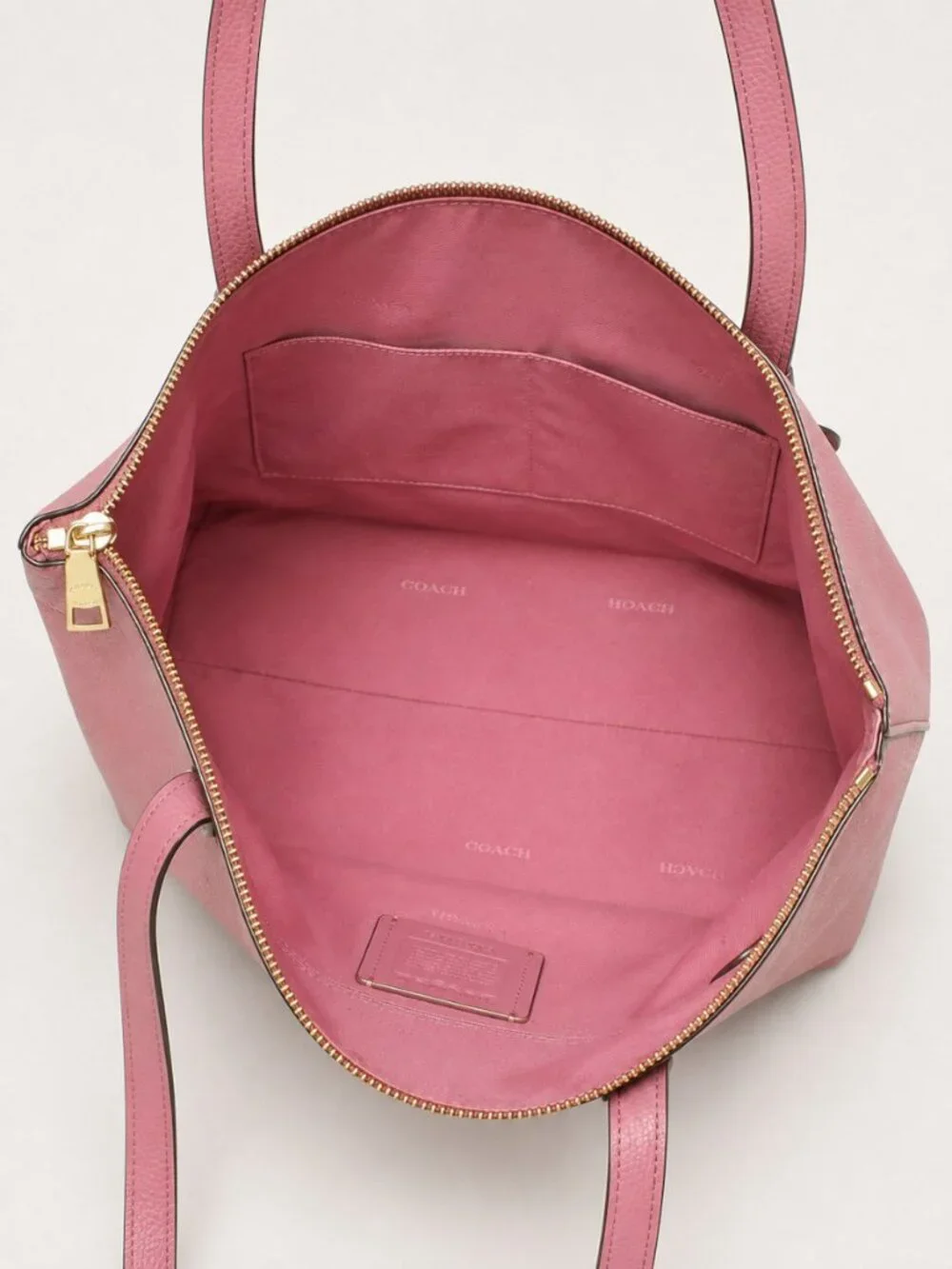 Coach Taylor Tote 38312 Vintage Mauve Pebbled Leather Bag NWOT